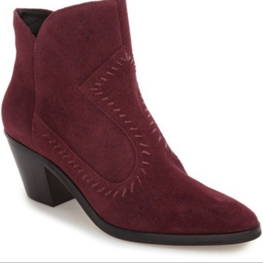 Rebecca Minkoff Suede Lulu Ankle Booties